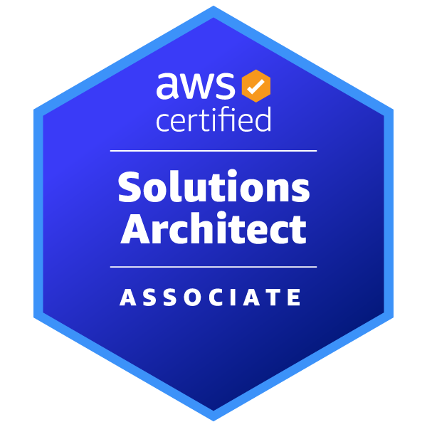 aws certified solutions architect associate badge icon